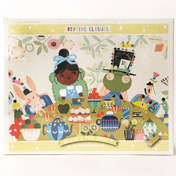 New York Puzzle Company “Alice’s Tea Party”  Puzzle - 60 Piece - Picture 9 of 9